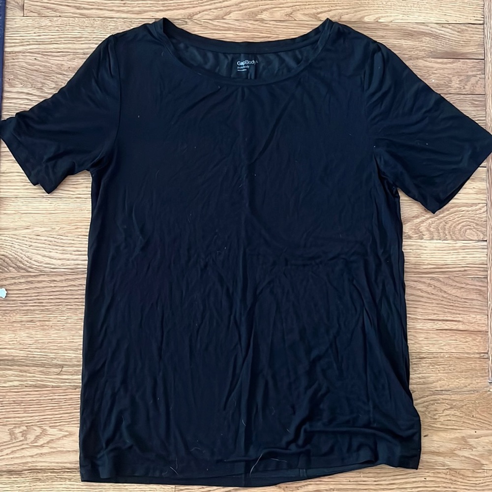 Gap Body Womens tee L black.